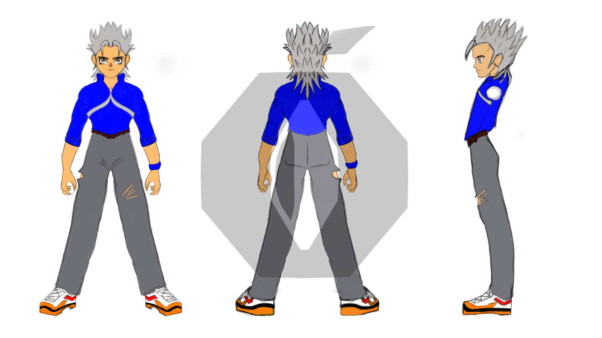 Personaje 2D Moon Guardian