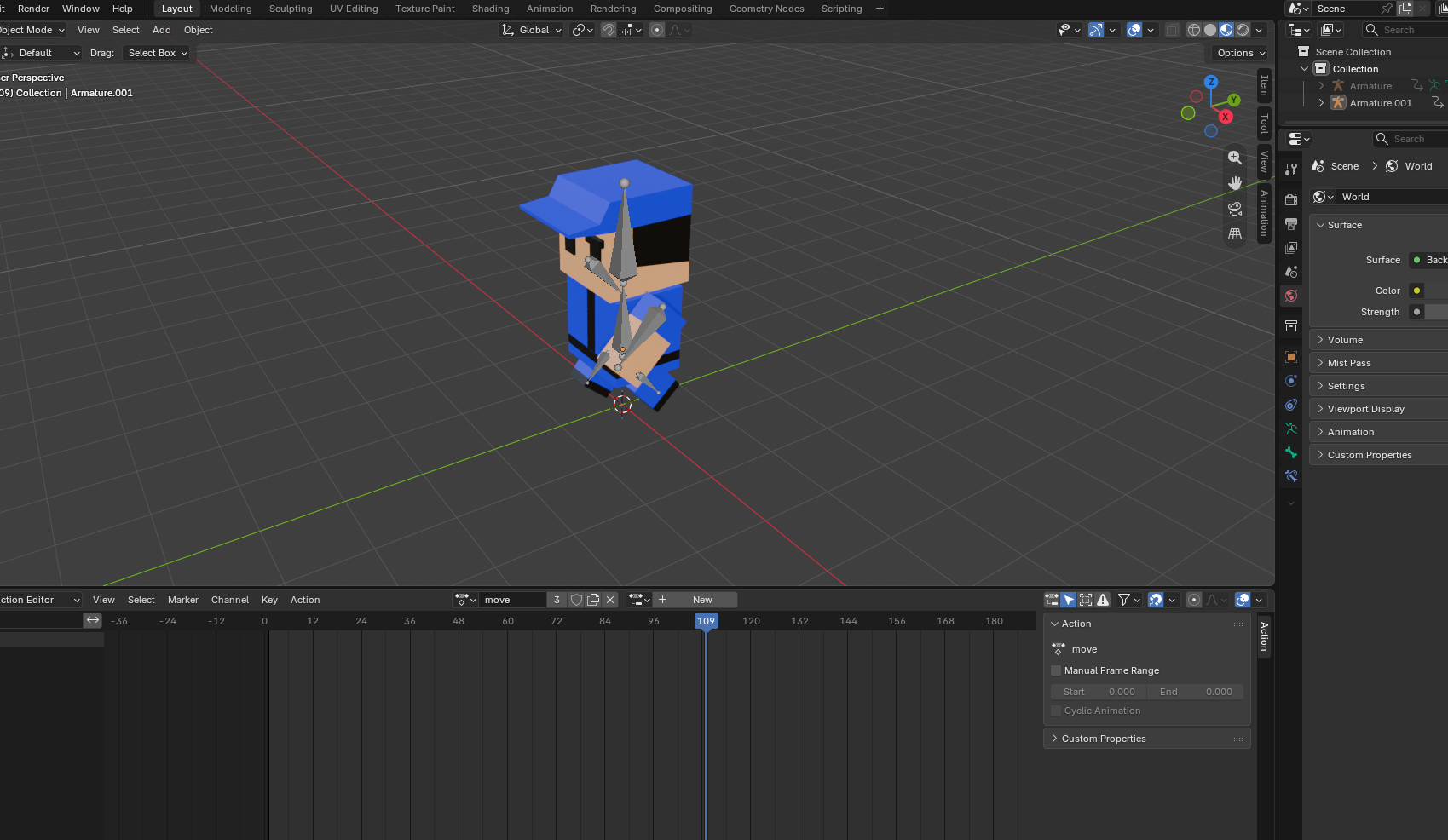 👮‍♂️ Retro 3D Pixel-Art Character & Enemy Pack (Free rigged models)